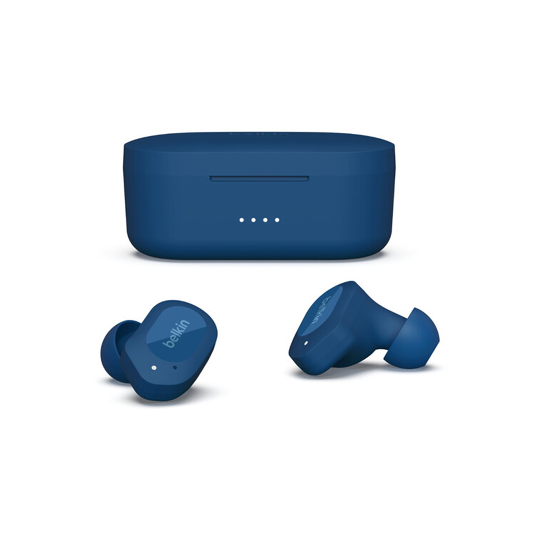 Belkin SOUNDFORM Play True Wireless In-Ear Headphones - Blue in Qatar Belkin SOUNDFORM Play True Wireless In-Ear Headphones - Blue in Qatar